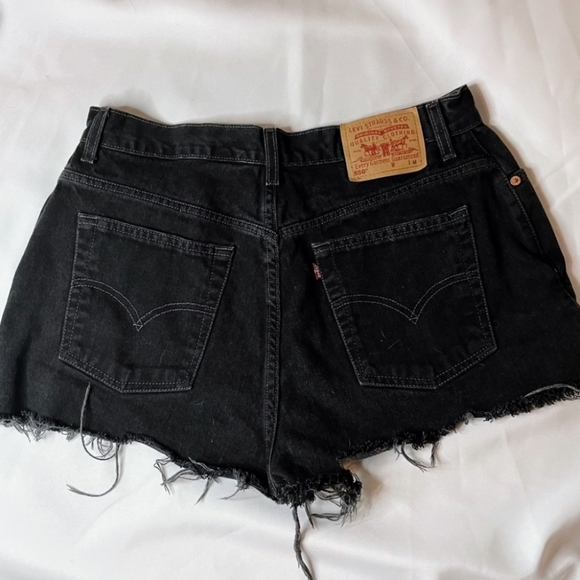 Vintage 9s Levis Shorts High Wasted 
